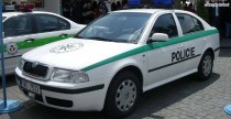 Skoda Octavia w barwach czeskiej policji